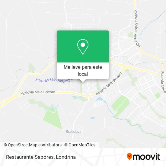 Restaurante Sabores mapa