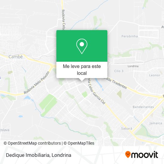 Dedique Imobiliaria mapa