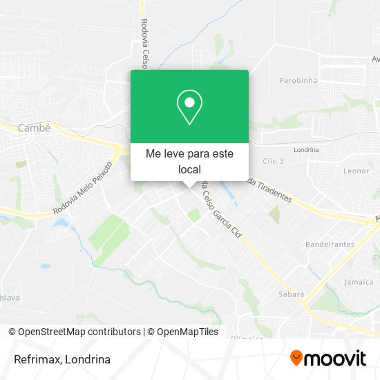Refrimax mapa