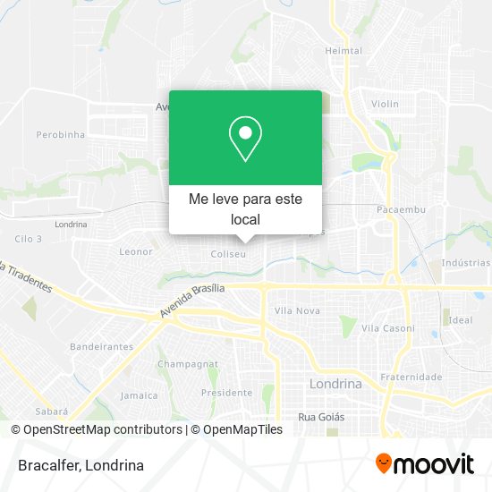 Bracalfer mapa