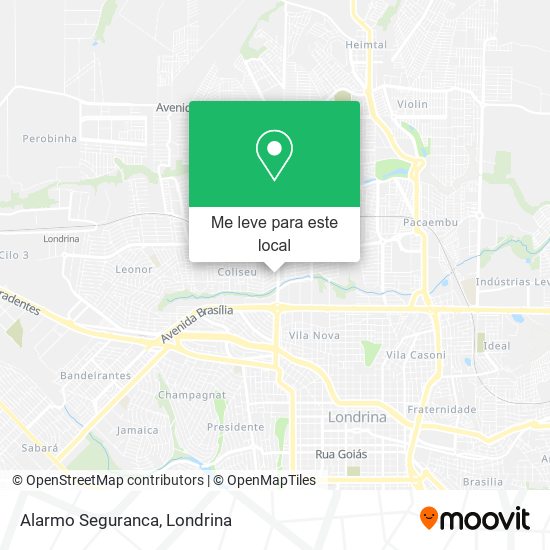 Alarmo Seguranca mapa