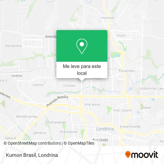 Kumon Brasil mapa