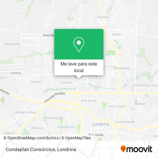 Condeplan Consórcios mapa