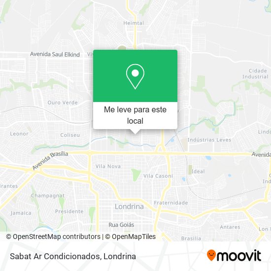 Sabat Ar Condicionados mapa