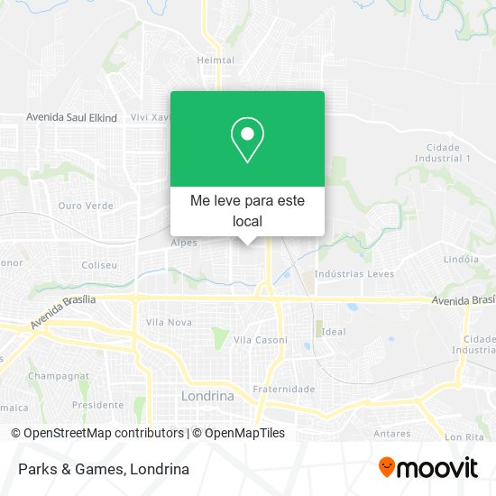Parks & Games mapa
