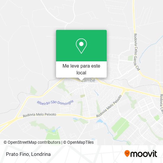 Prato Fino mapa