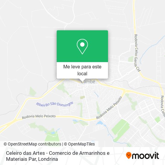 Celeiro das Artes - Comercio de Armarinhos e Materiais Par mapa