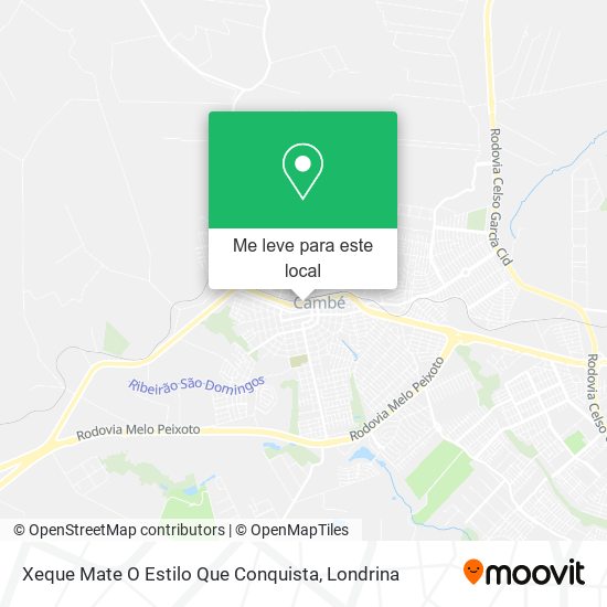 Xeque Mate O Estilo Que Conquista mapa