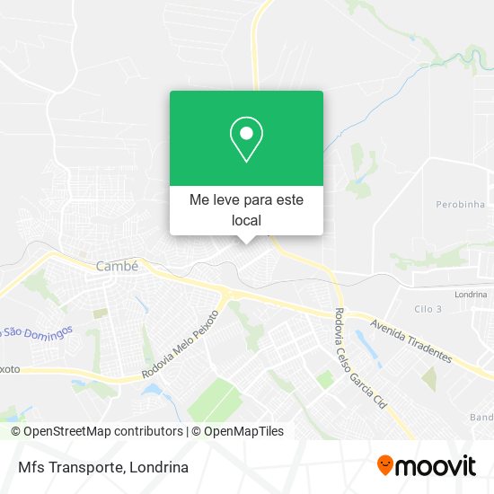Mfs Transporte mapa