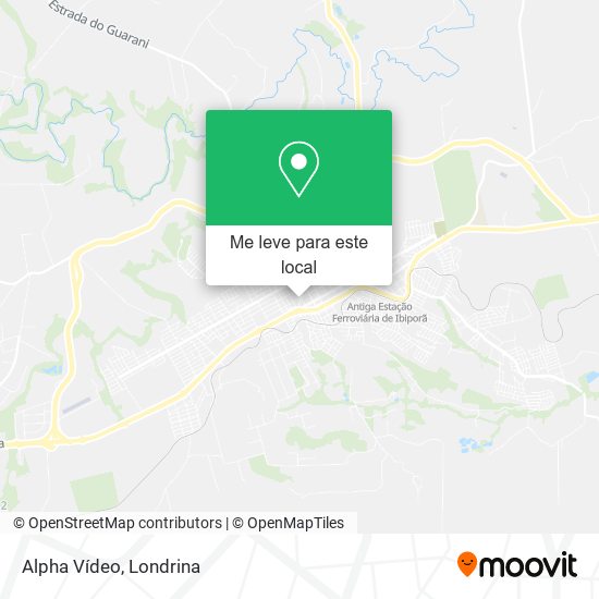 Alpha Vídeo mapa
