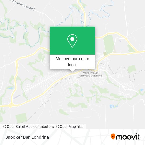 Snooker Bar mapa