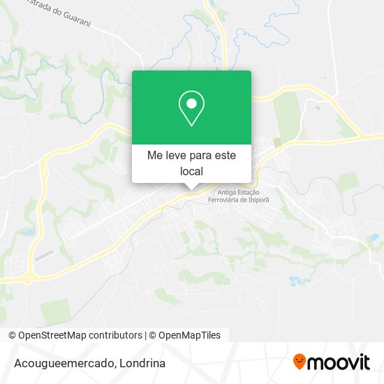 Acougueemercado mapa