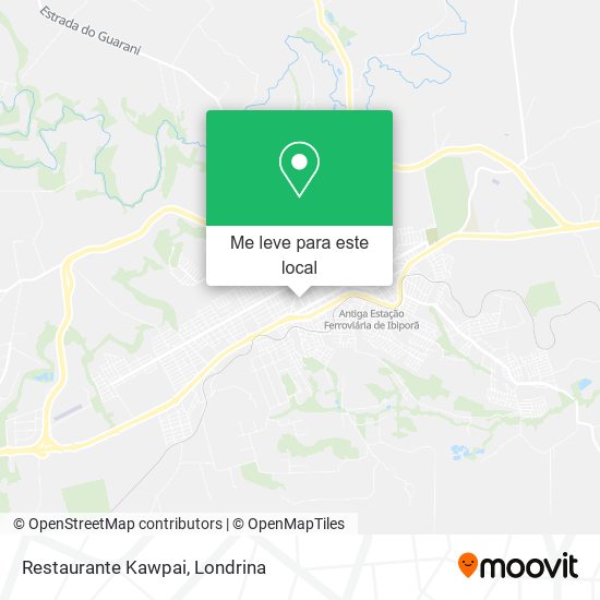 Restaurante Kawpai mapa