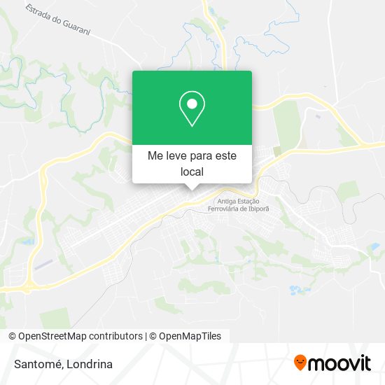 Santomé mapa