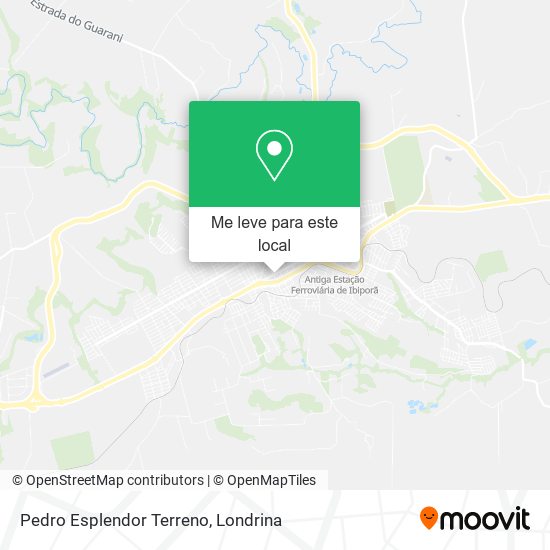 Pedro Esplendor Terreno mapa