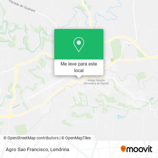 Agro Sao Francisco mapa
