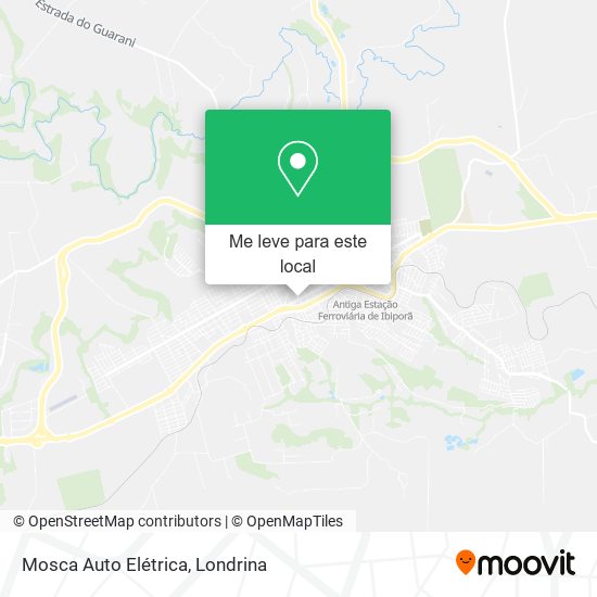 Mosca Auto Elétrica mapa
