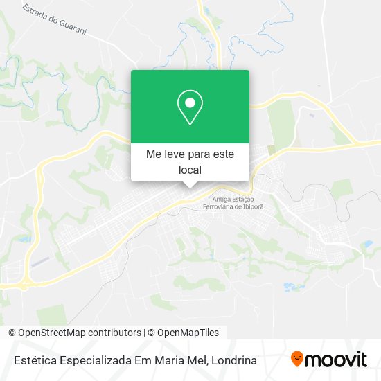 Estética Especializada Em Maria Mel mapa