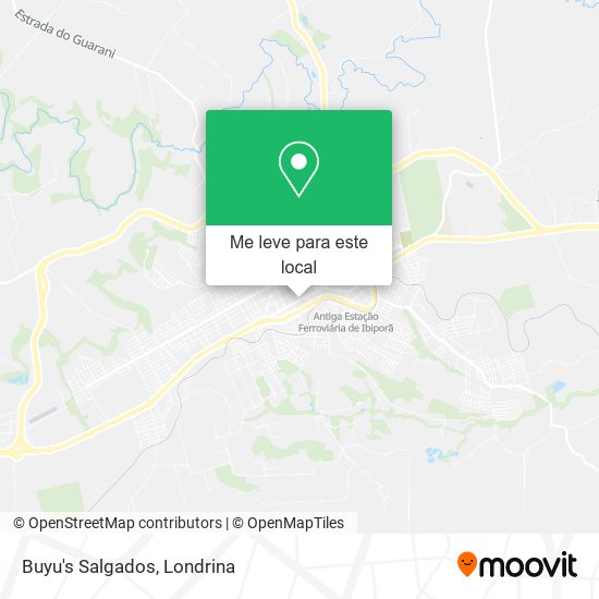 Buyu's Salgados mapa