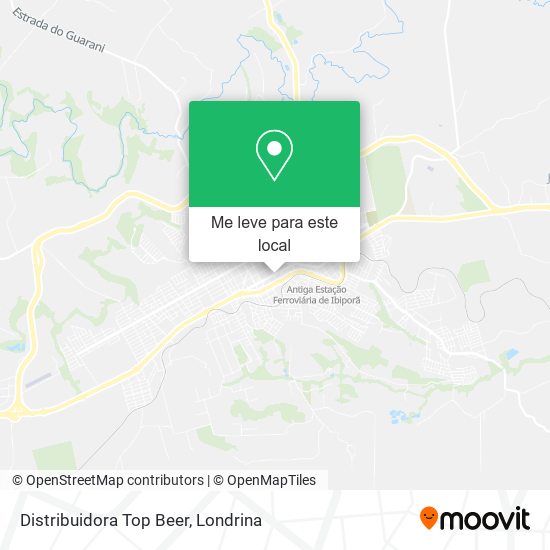 Distribuidora Top Beer mapa