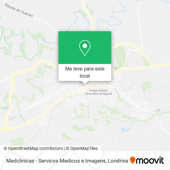 Medclinicas - Servicos Medicos e Imagens mapa
