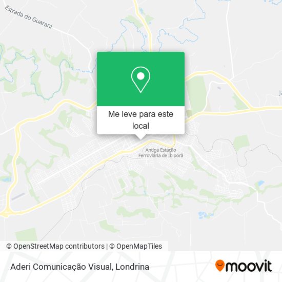 Aderi Comunicação Visual mapa