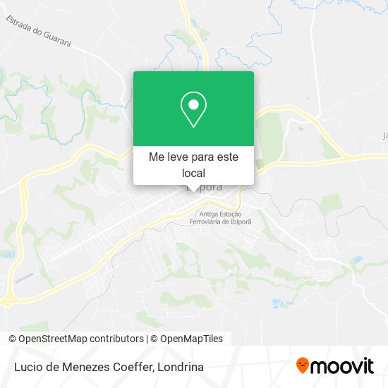 Lucio de Menezes Coeffer mapa