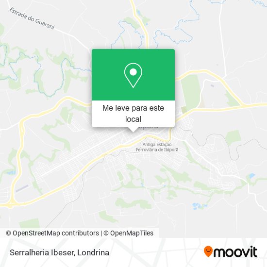 Serralheria Ibeser mapa