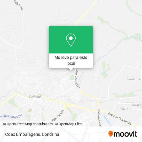 Coex Embalagens mapa