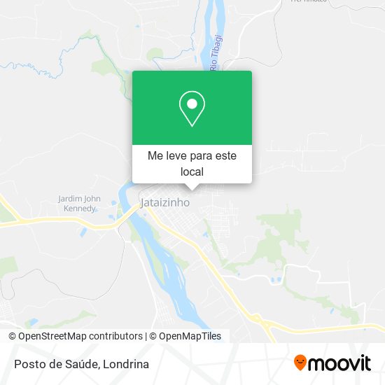 Posto de Saúde mapa