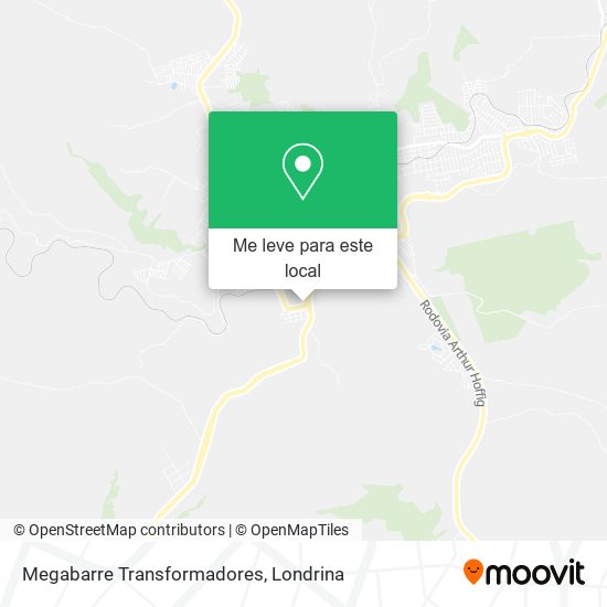 Megabarre Transformadores mapa