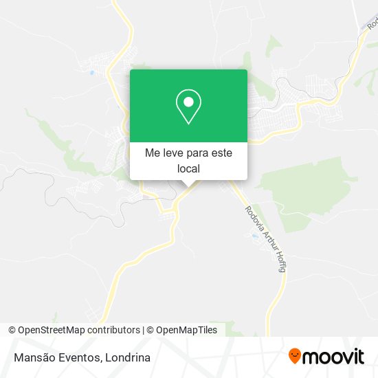 Mansão Eventos mapa