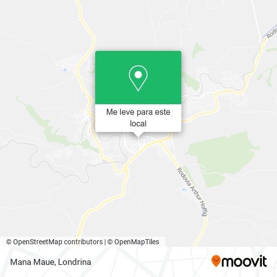Mana Maue mapa