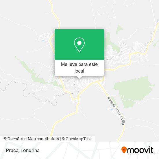 Praça mapa