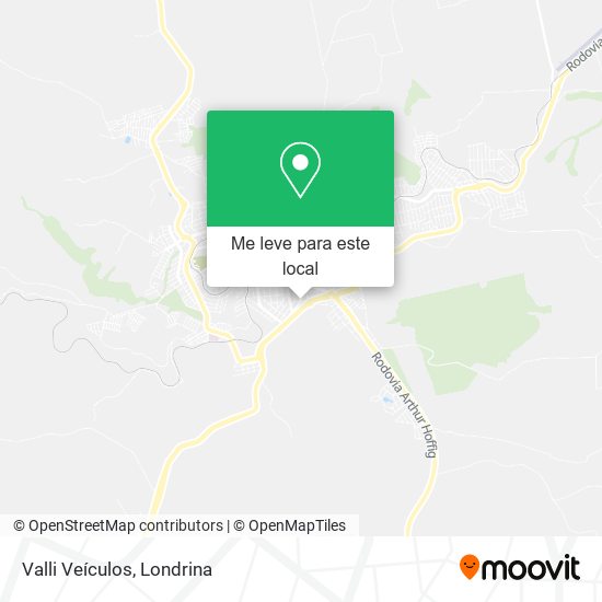 Valli Veículos mapa