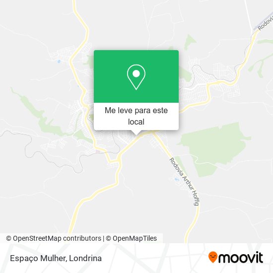 Espaço Mulher mapa