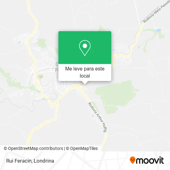 Rui Feracin mapa