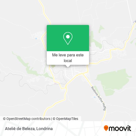 Ateliê de Beleza mapa