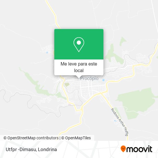 Utfpr -Dimasu mapa
