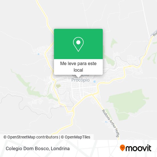 Colegio Dom Bosco mapa