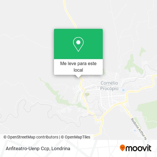 Anfiteatro-Uenp Ccp mapa