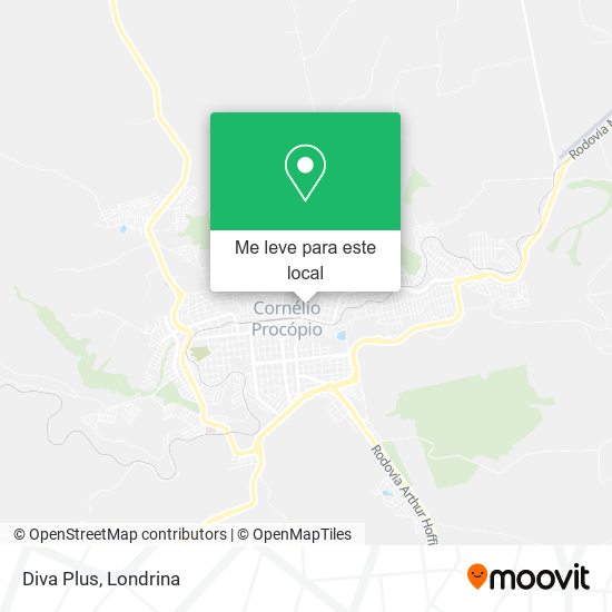 Diva Plus mapa