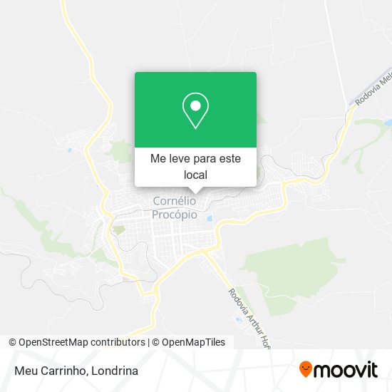 Meu Carrinho mapa