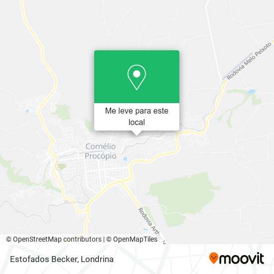 Estofados Becker mapa