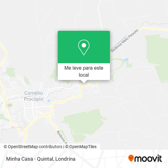 Minha Casa - Quintal mapa