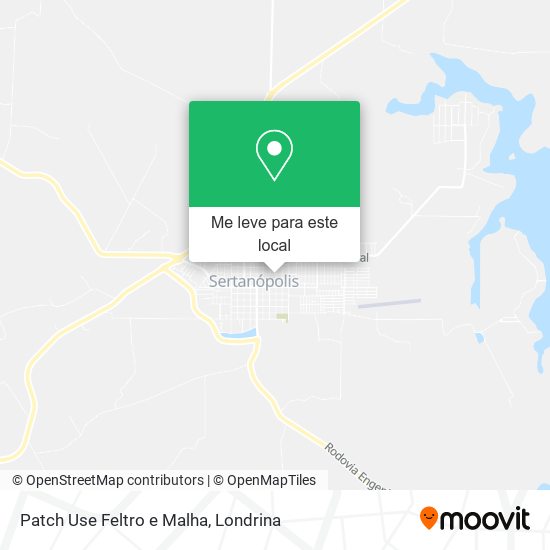 Patch Use Feltro e Malha mapa