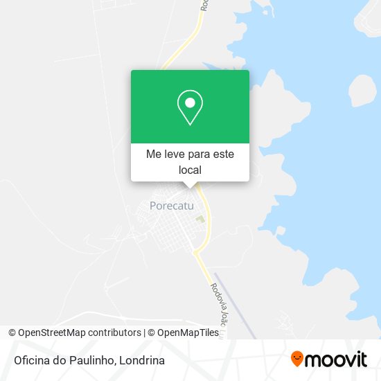 Oficina do Paulinho mapa