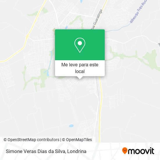 Simone Veras Dias da Silva mapa