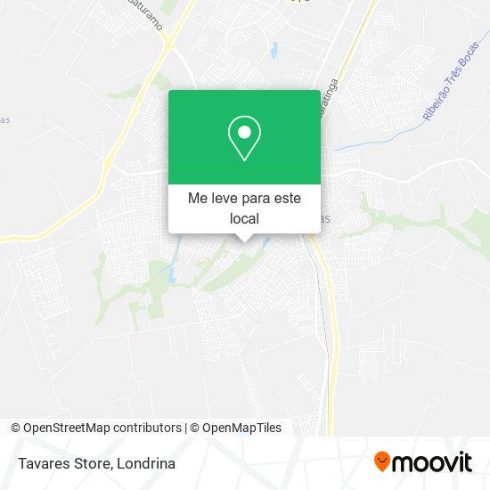 Tavares Store mapa
