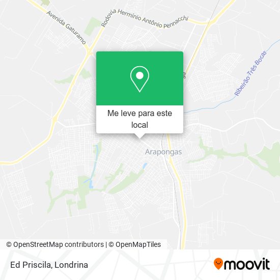 Ed Priscila mapa